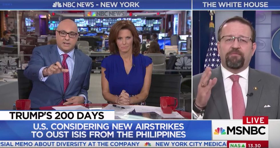 Watch: Gorka schools pair of MSNBC hosts on radical Islamic terrorism and leaves them speechless