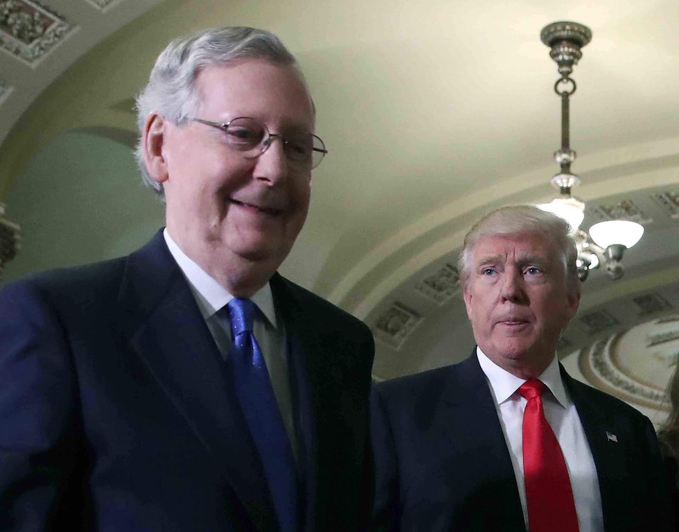 Trump's latest Twitter target: Mitch McConnell over health care
