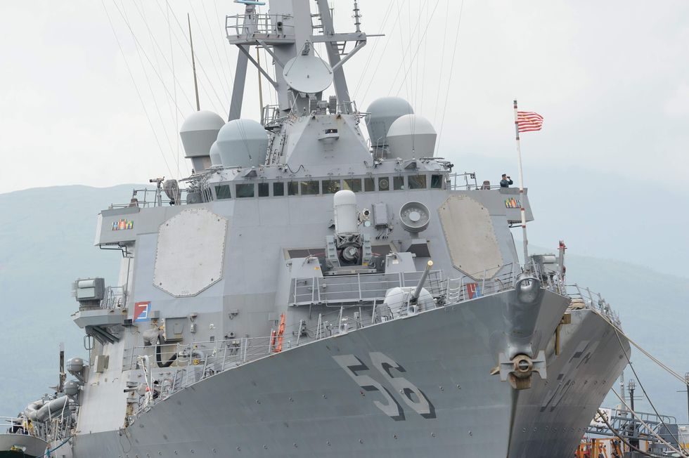US Navy destroyer challenges China's claim on trade routes in South China Sea