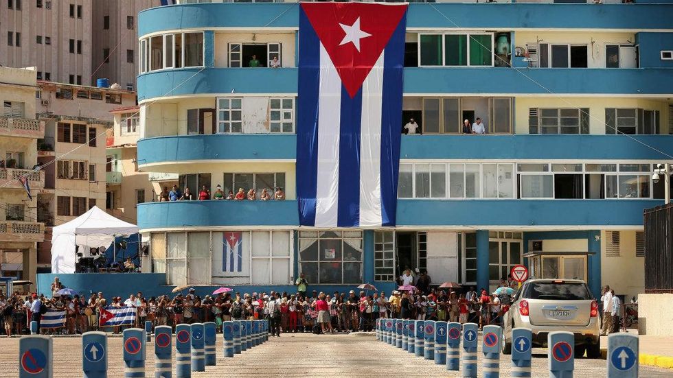 Americans return from Cuban embassy after suffering bizarre attack