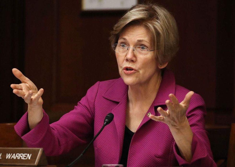 Watch: Sen. Warren has a strong message for Trump over his border wall