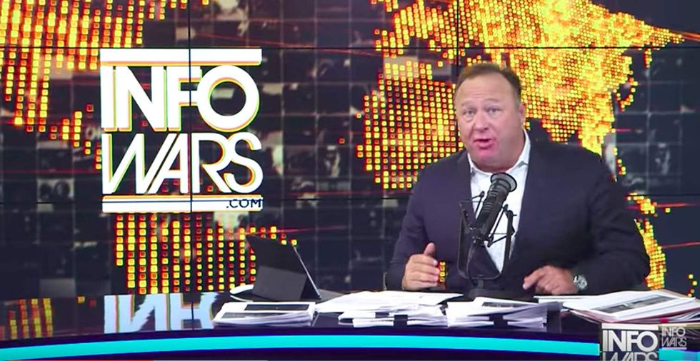 InfoWars' Alex Jones launches new website aimed at exposing 'fake news