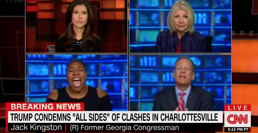 Watch: CNN panel explodes when former Bernie spox unloads on Republican who suggests America move past race