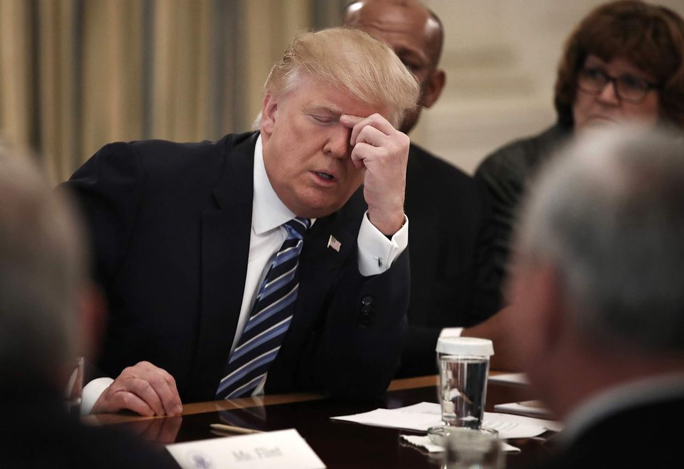 Fake photo connecting Trump to white nationalist goes viral — there's just one massive problem