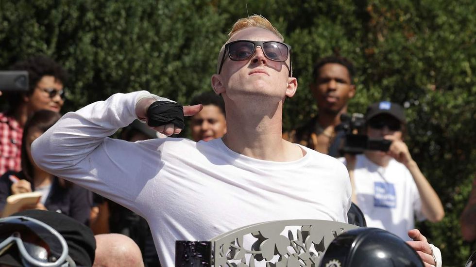 Glenn: Be 'crystal clear' -- neo-Nazis 'are an enemy of mankind