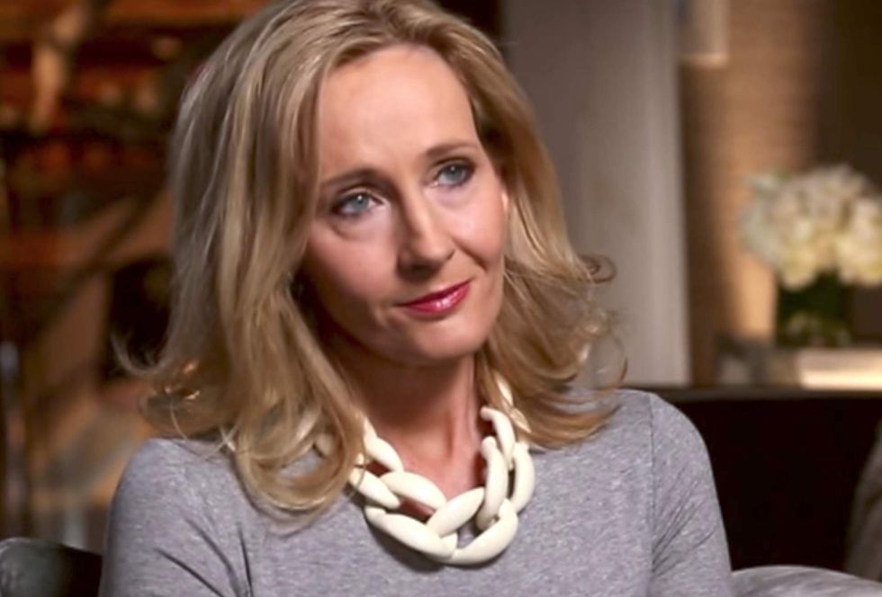 Trump critic J.K. Rowling gives a backhanded compliment to the president