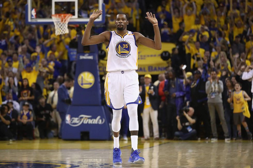 Blaming Trump for racial tension, Kevin Durant says he wouldn't visit White House if invited