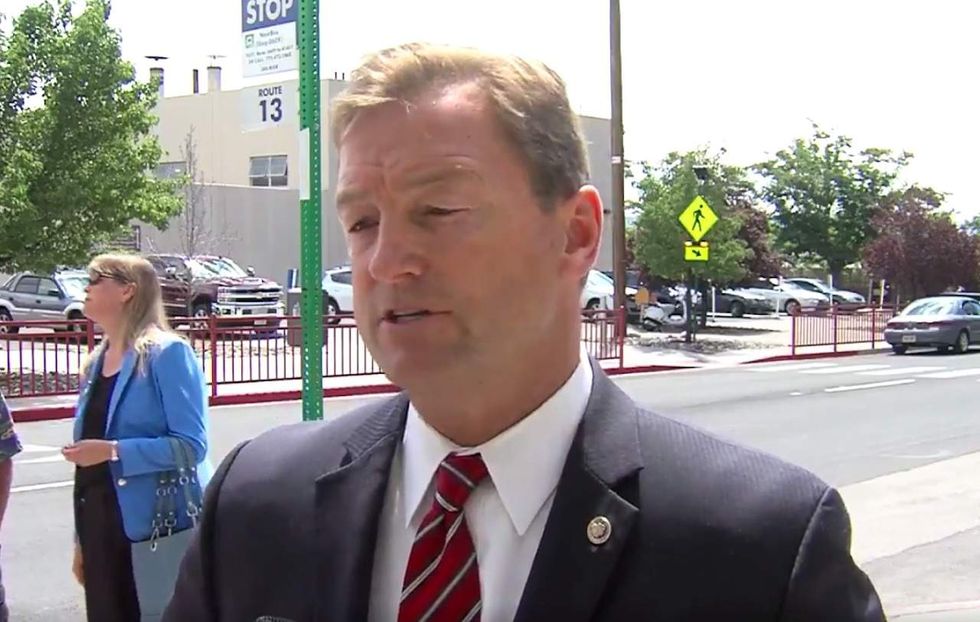 GOP sen. on student at 'alt-right' protest: 'No room' for 'those kind of feelings' at Nevada college