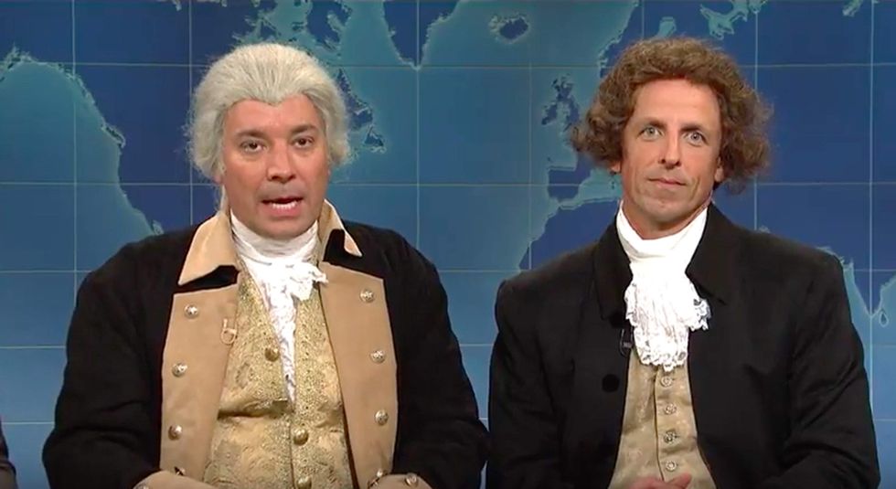 George Washington, Thomas Jefferson address Confederate statue issue during 'SNL' skit