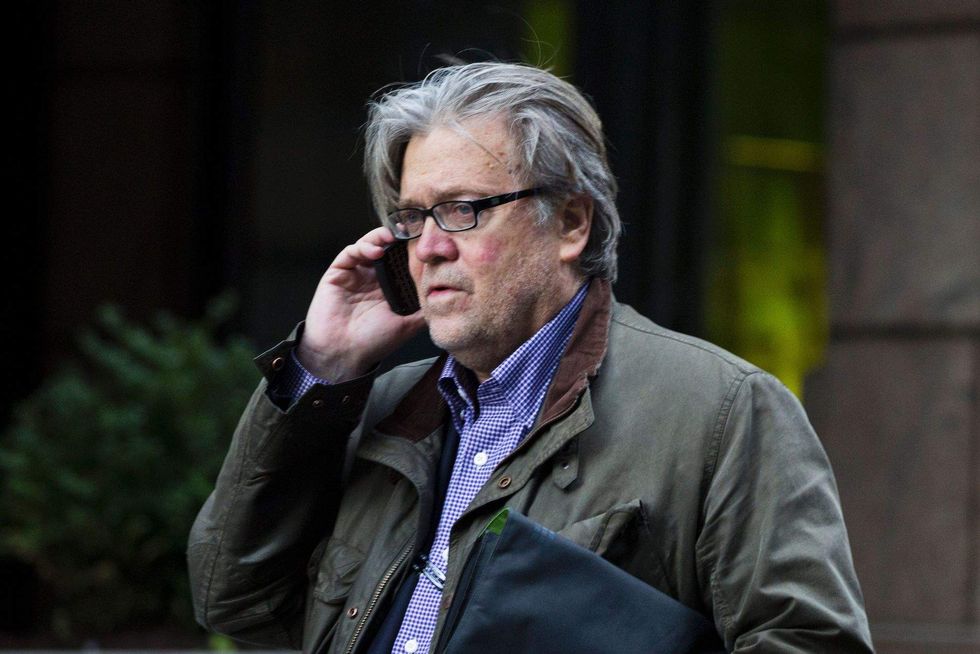 Breaking: Steve Bannon already claimed a new job, and it's a familiar one