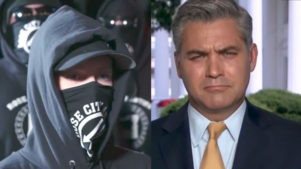 CNN's Acosta tries to catch Trump in fake news, and gets lit up instead