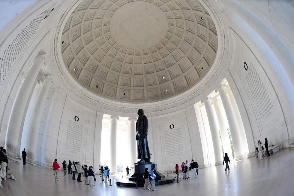 The Jefferson Memorial will receive an 'update' in wake of Charlottesville protests