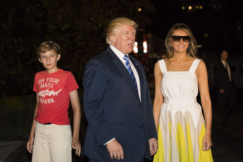 Reporter criticizes Barron Trump's fashion choices — then Chelsea Clinton, internet respond in force