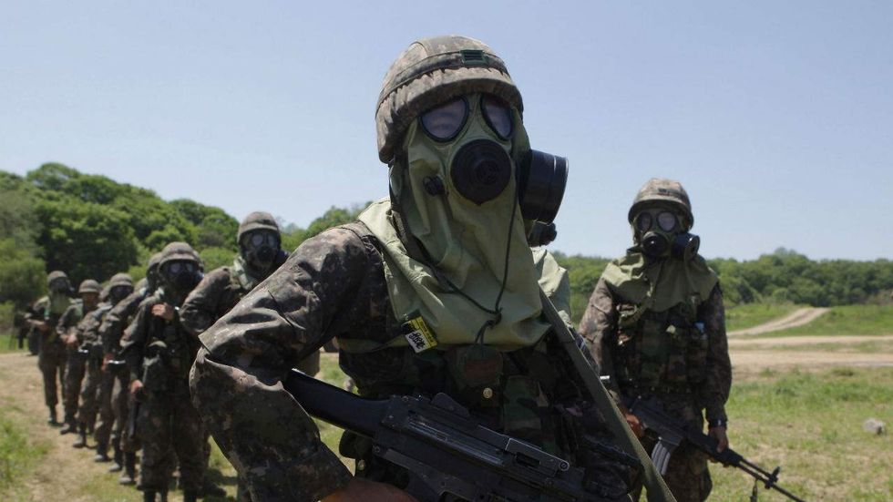 The UN accuses North Korea supplying Syria with chemical weapons