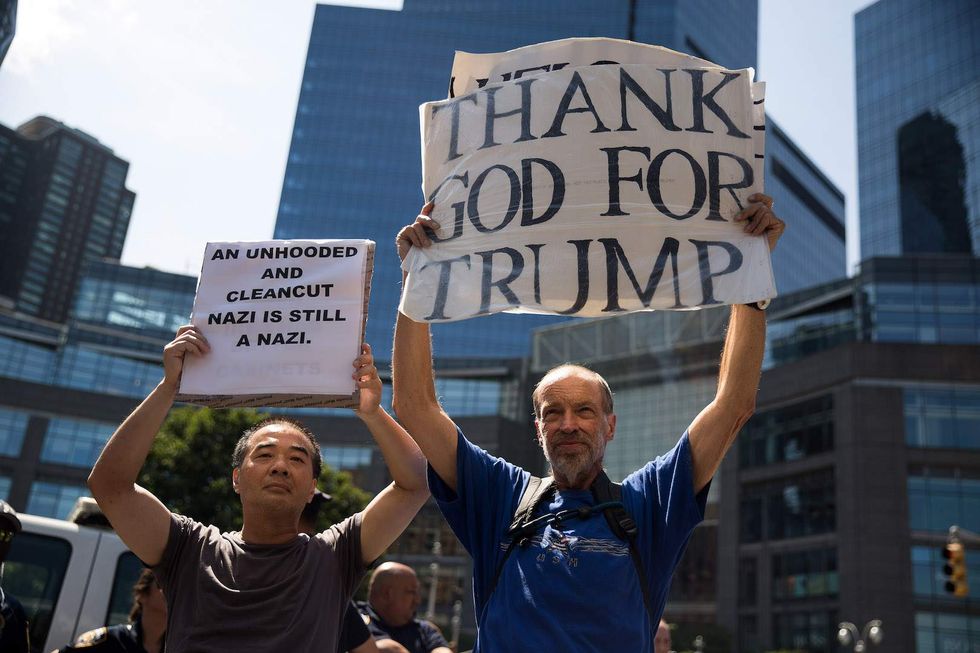 Liberal media has trashed Trump on Charlottesville, but this crucial group agrees with him