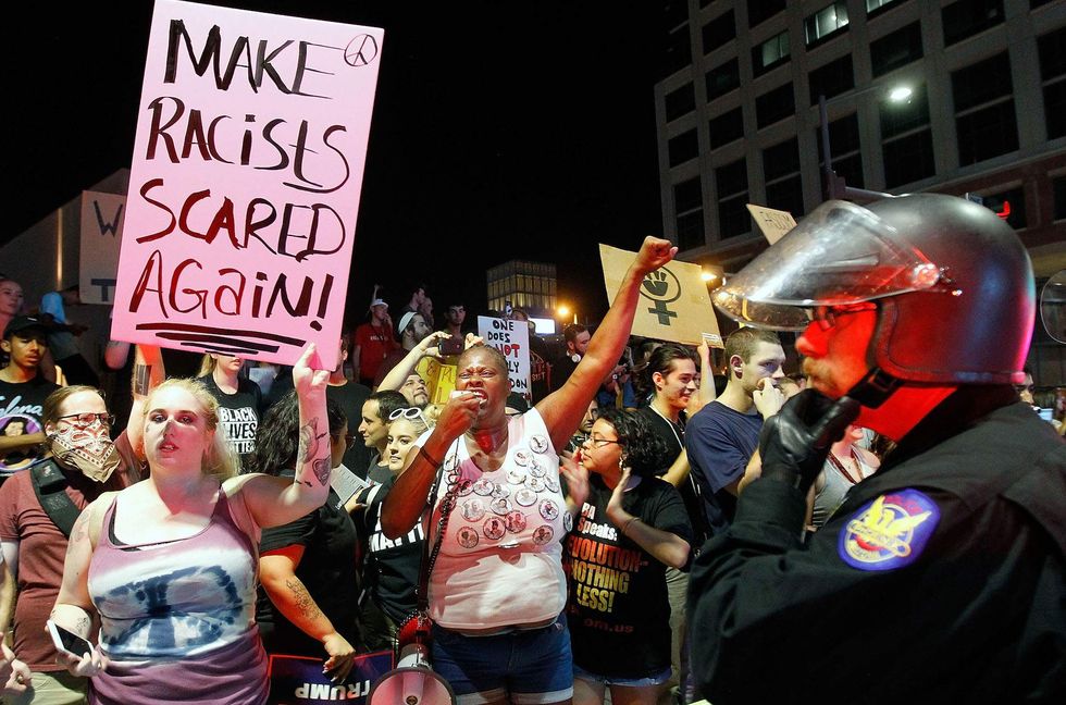 Here's who the ACLU blames for the violence outside Trump's Phoenix rally