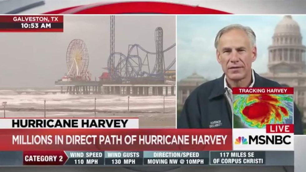 Watch: MSNBC host attempts to bait Gov. Greg Abbott over illegal aliens — his response is epic