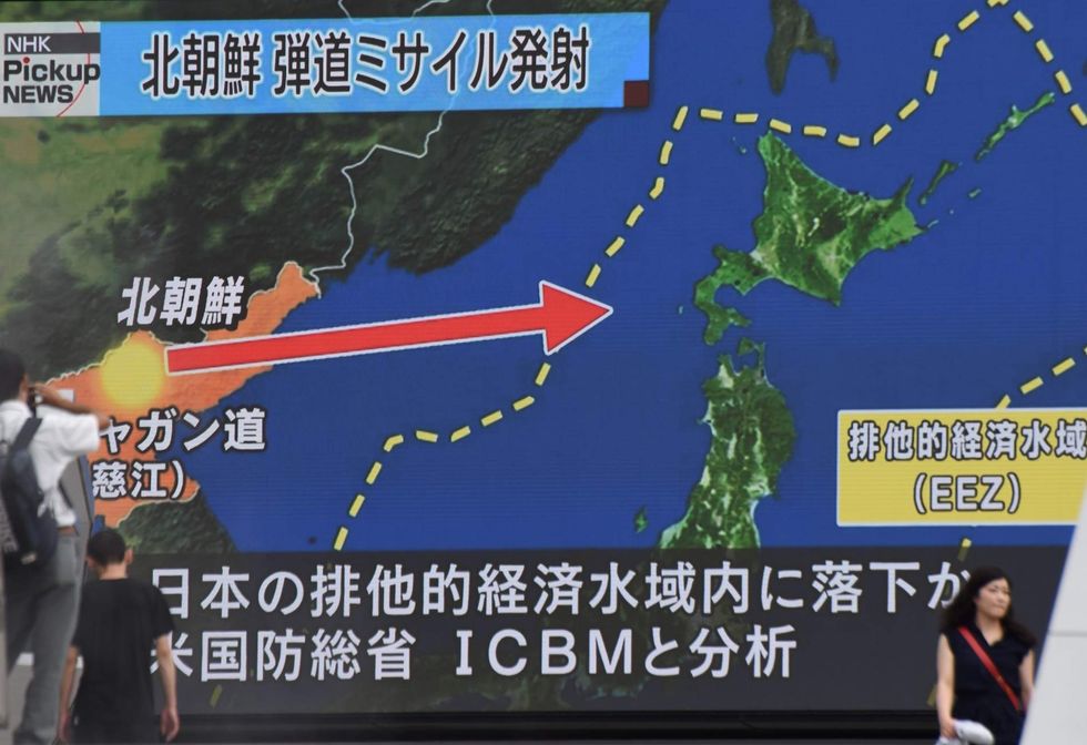 Breaking: North Korean regime fires missile over Japan
