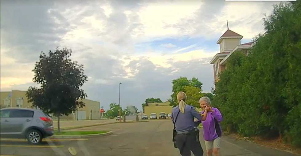 Watch: Minnesota police officer joins 92-year-old woman for a dance break in viral video