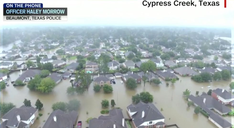 A mother goes to incredible lengths to save her child from Hurricane Harvey, but at a terrible cost