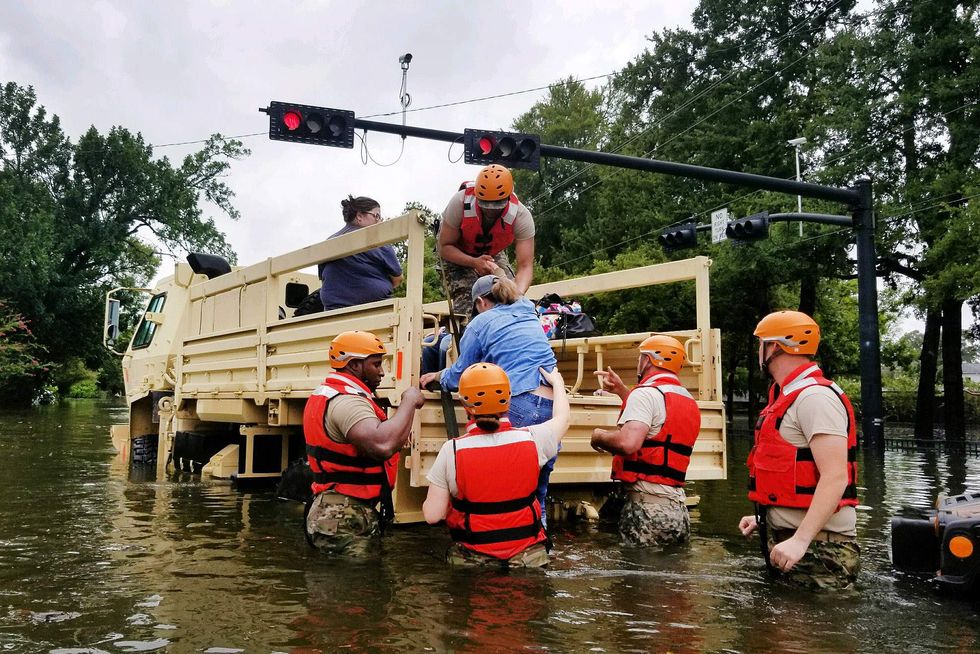 Hurricane Harvey forces residents near chemical plant to evacuate over explosion risk