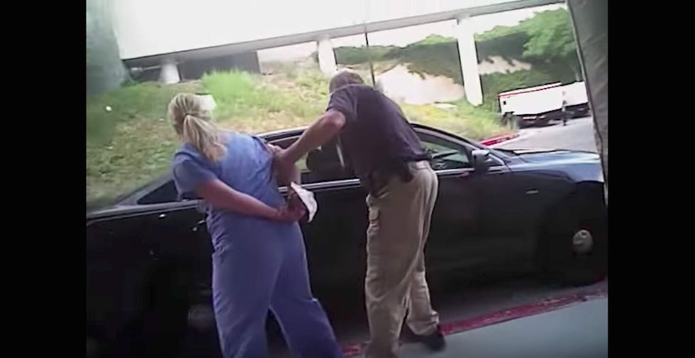 Video: Utah nurse handcuffed, arrested for refusing to obey blatantly unconstitutional police orders