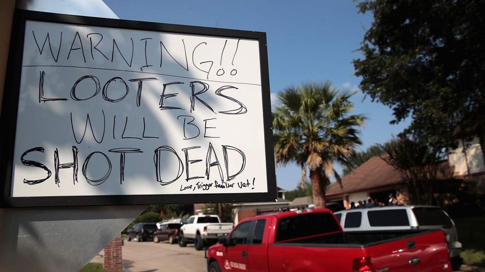 Looters in Houston burglarized house of 90-year-old woman who drowned