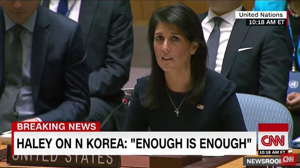 Nikki Haley: North Korea not halting 'nuclear threats,' ‘is begging for war\