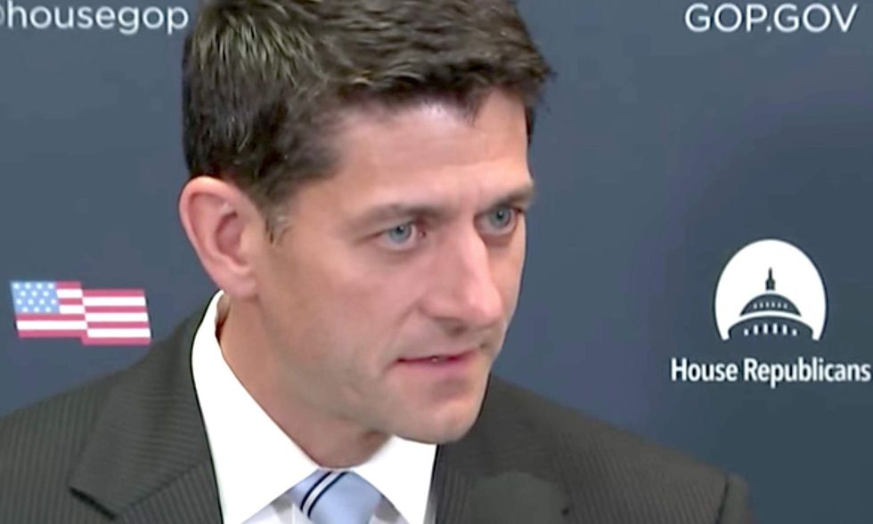 Here's what Paul Ryan called the Democrat deal right before Trump ran with it