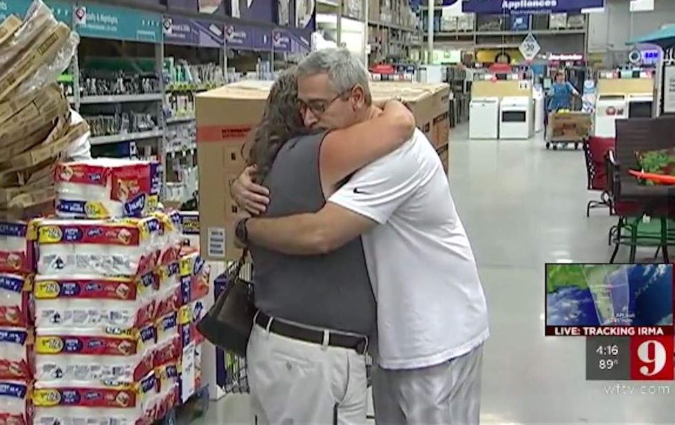 ‘An angel’: Ahead of Hurricane Irma, man gives store’s last generator to woman in need