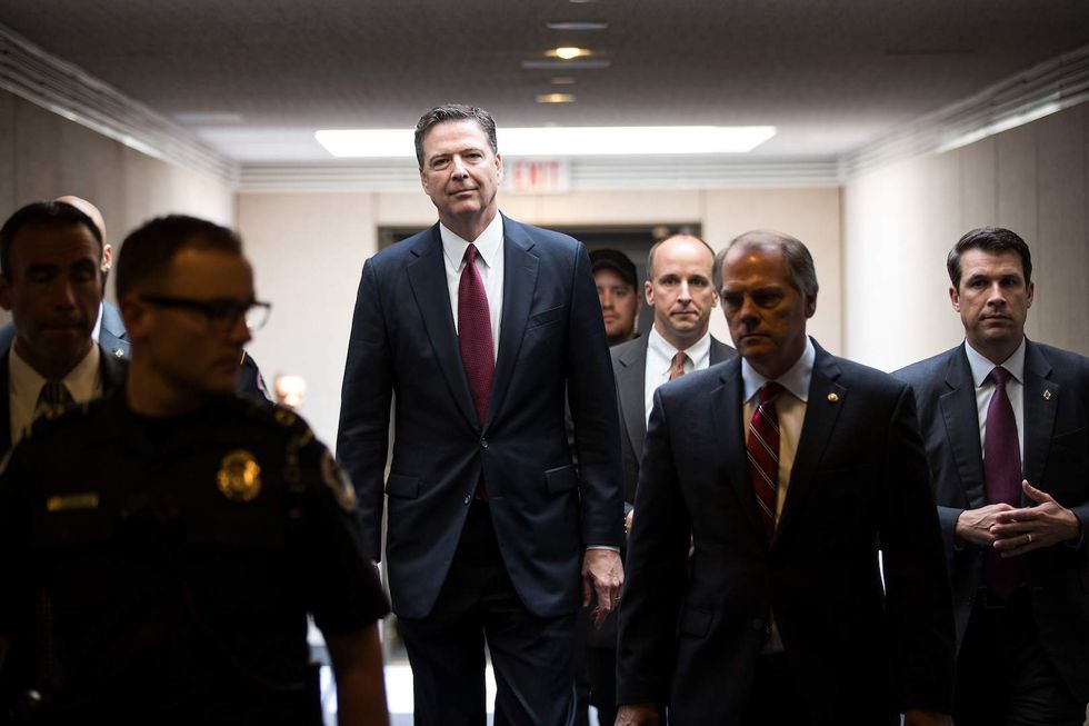 Charges for Comey? White House says DOJ should 'certainly look
