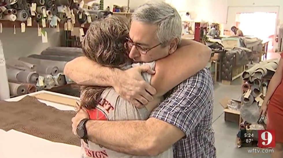 Man gave his generator to desperate woman before Hurricane Irma hit. Now they've reunited.