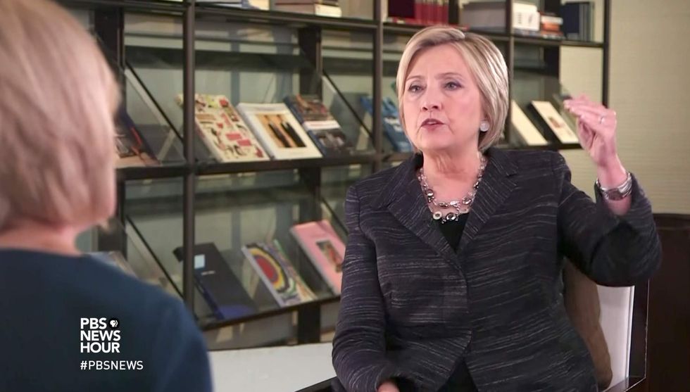 Watch: Hillary Clinton gets grilled over infamous 'tarmac meeting' — her response speaks volumes