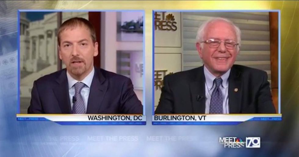 Sanders responds to Clinton’s allegation that he contributed to her loss with one word