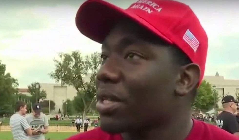 Black Trump supporter tells CNN reporter there shouldn't be 'white guilt' in today's America
