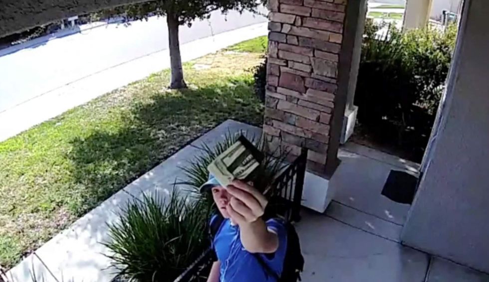 California teenager goes the extra mile to return wallet with huge amount of cash inside