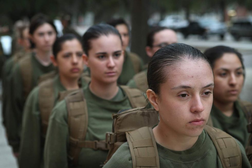 This female Marine just joined elite military company
