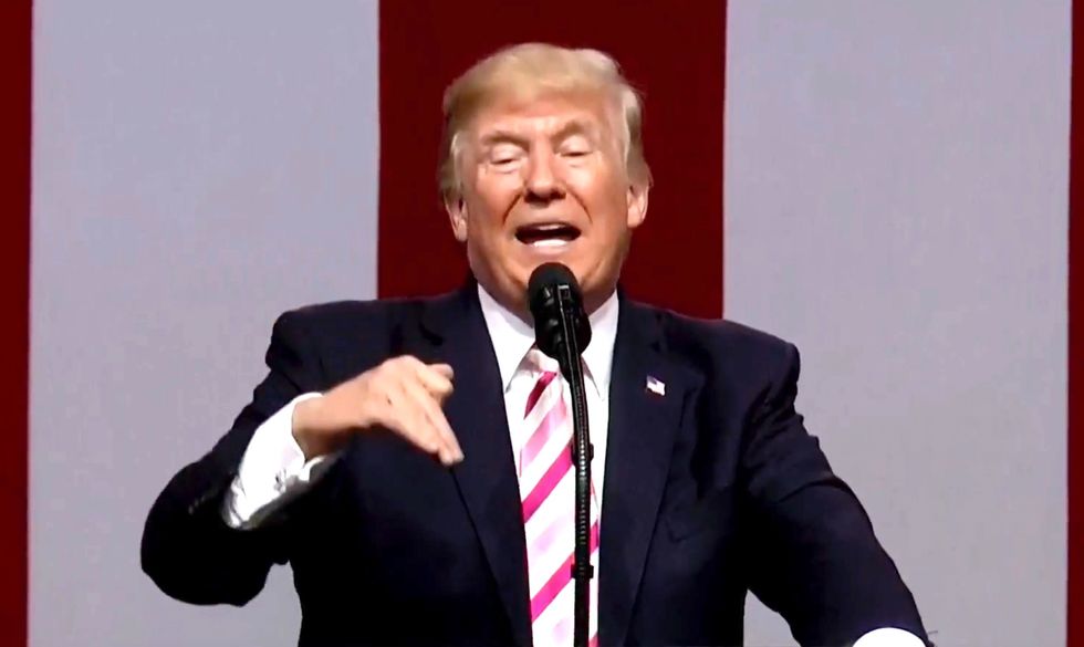 Trump addresses NFL national anthem protesters - and gets explicit