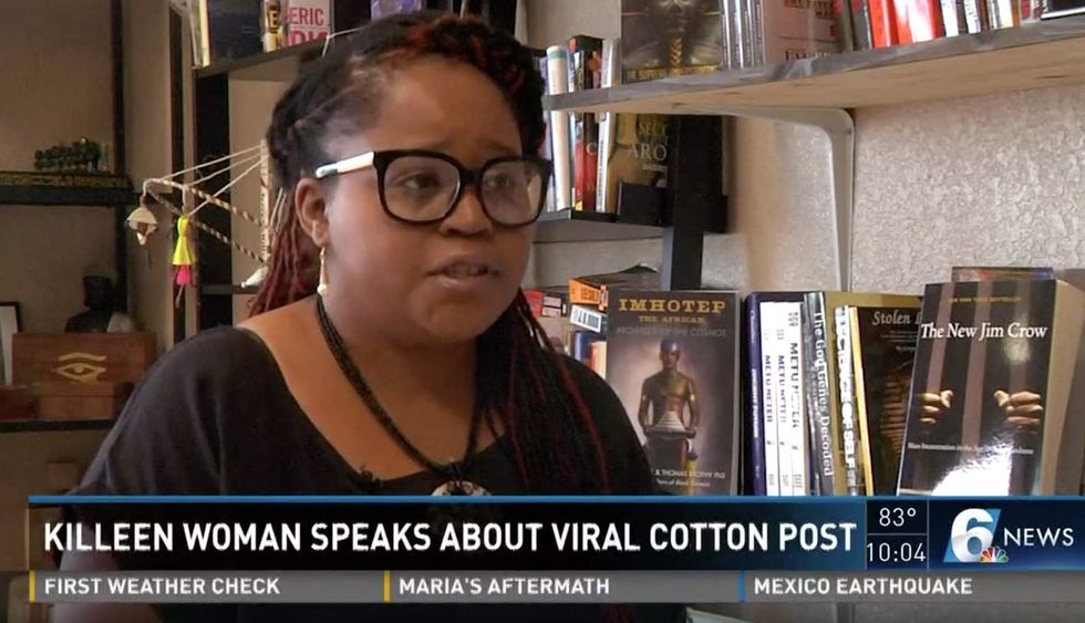 Woman who said Hobby Lobby cotton decoration is racist speaks out after widespread backlash