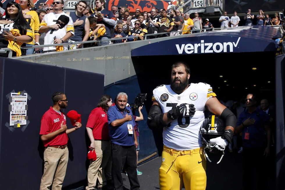 See what happened to Alejandro Villanueva's jersey sales after he boldly stood for national anthem