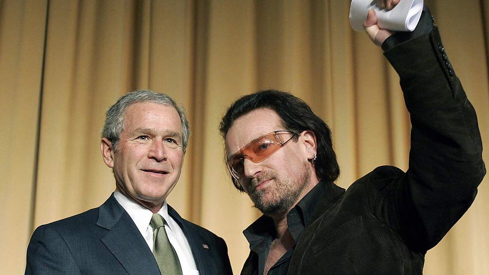 ‘A country founded on equality’: Bono encourages Americans with this stirring speech