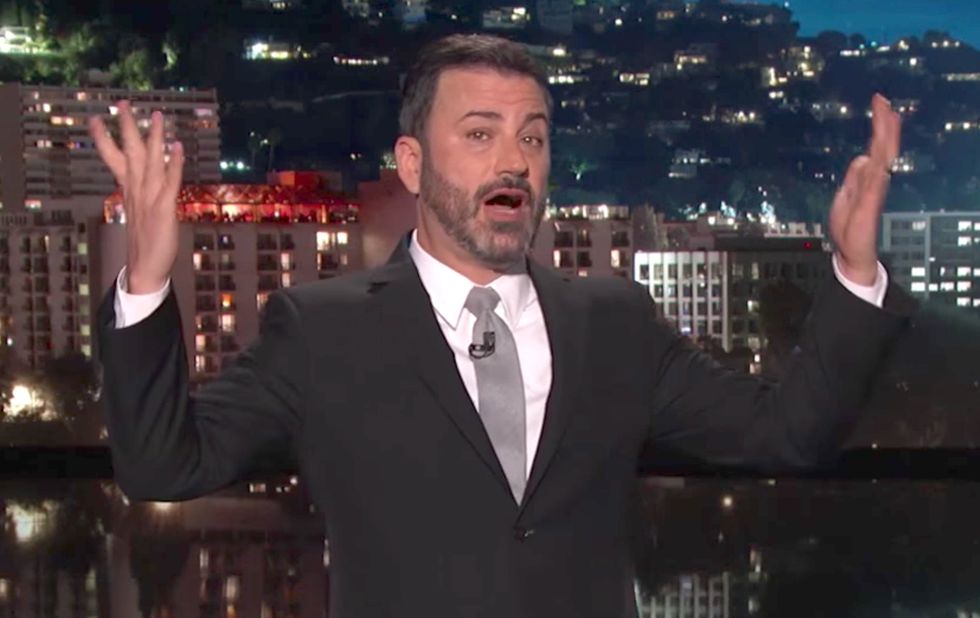 Here's Jimmy Kimmel's scathing rebuke of Republicans and the NRA over Las Vegas shooting