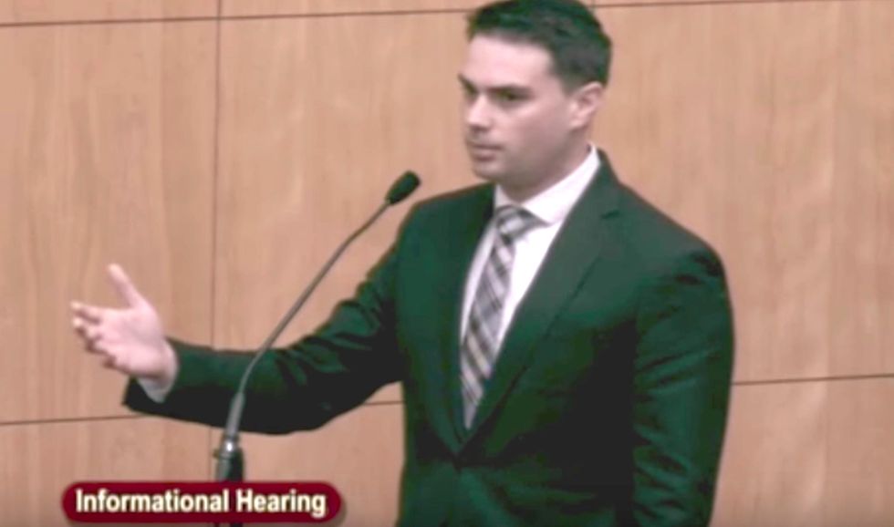 Watch: Ben Shapiro blasts California senators' bias on hate speech