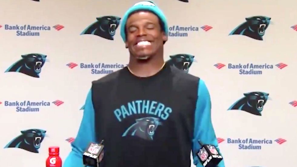 Feminists are fuming at what Cam Newton said to a female sports reporter