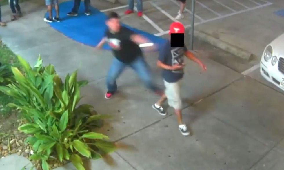 Tough guy' levels victim from behind with sucker punch to head in possible 'knockout game' attack