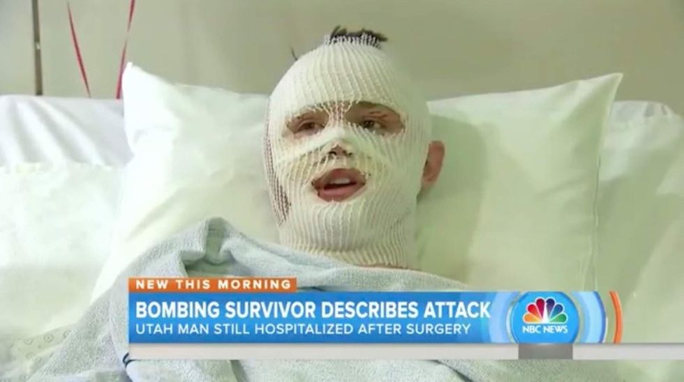 Commentary: Dad delivers powerful lesson about facing 'evil' after son survives two terror attacks