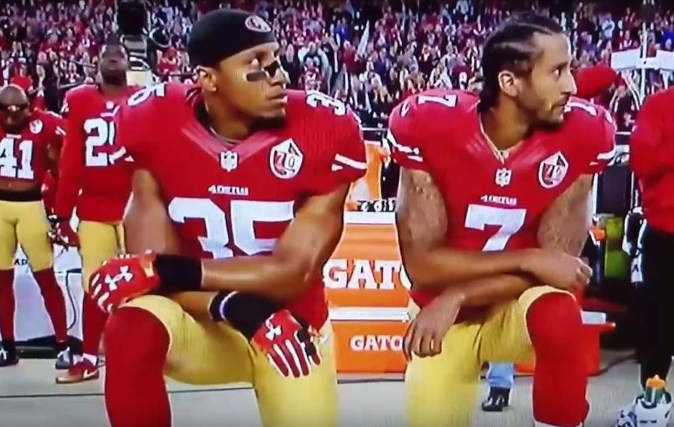 Pence's rebuke of anthem protest was 'systemic oppression' and a 'PR stunt,' 49ers player says