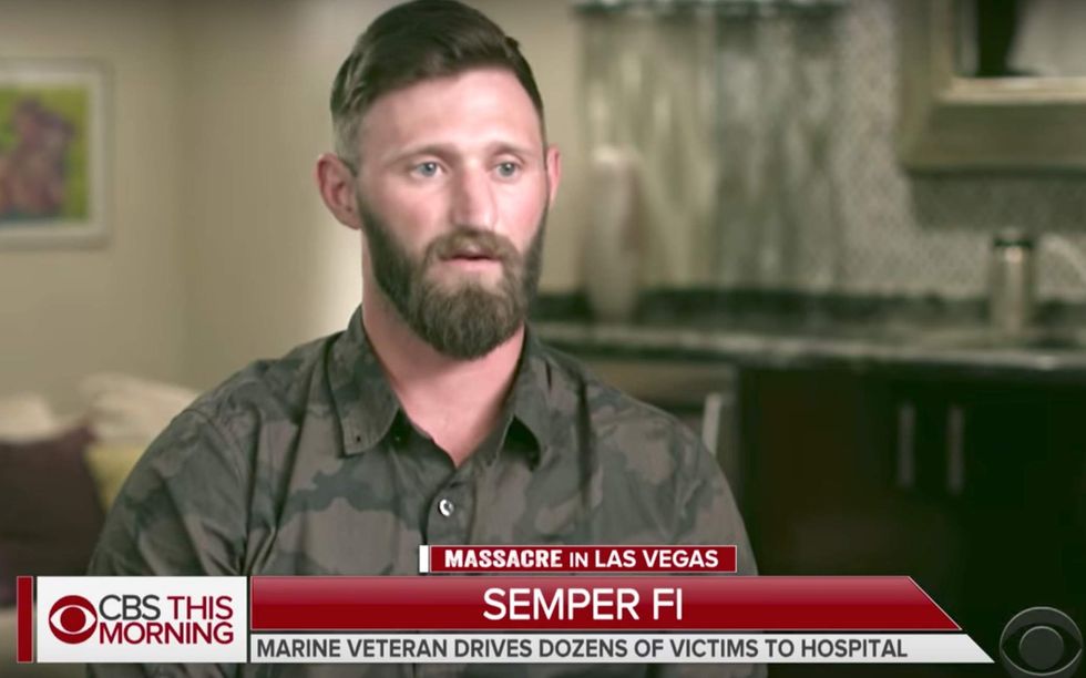 Arizona dealership giving free truck to Marine veteran who helped save two dozen in Vegas shooting