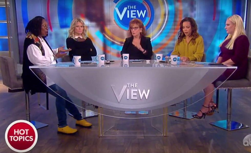 Watch 'The View' tiptoe around Harvey Weinstein scandal — and rip Trump for 'hot mic' tape last year