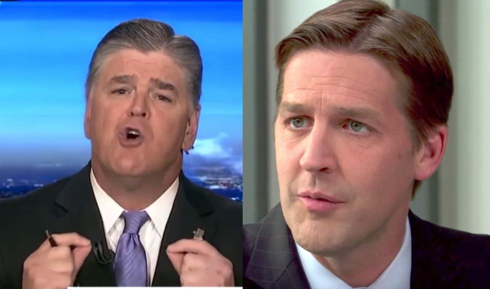Sean Hannity berates Ben Sasse in continuing bitter feud over Trump and the Constitution